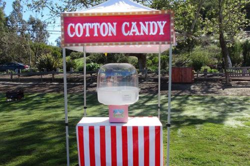 Cotton Candy Concession Booths